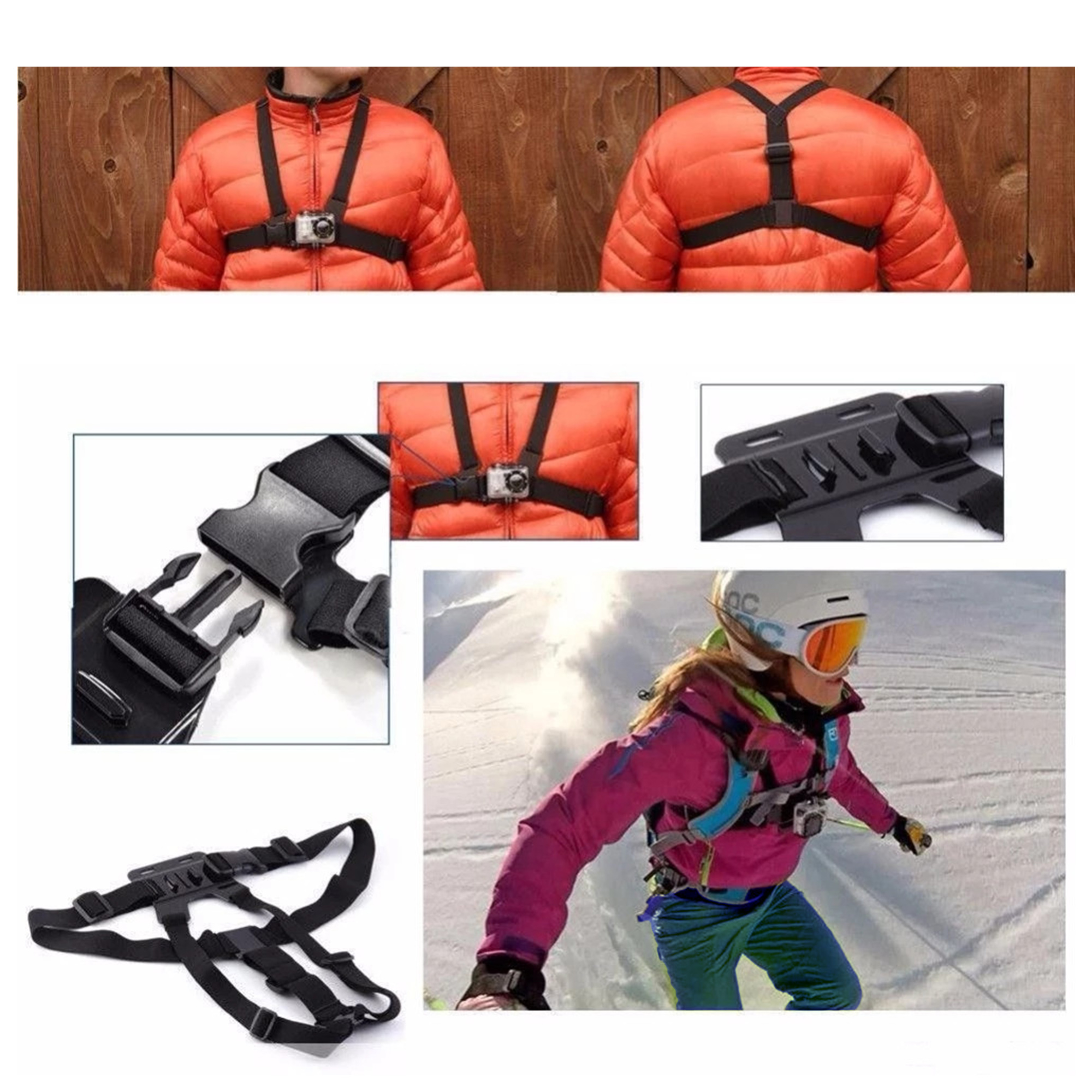 GoPro Chest Mount Harness for sports photography