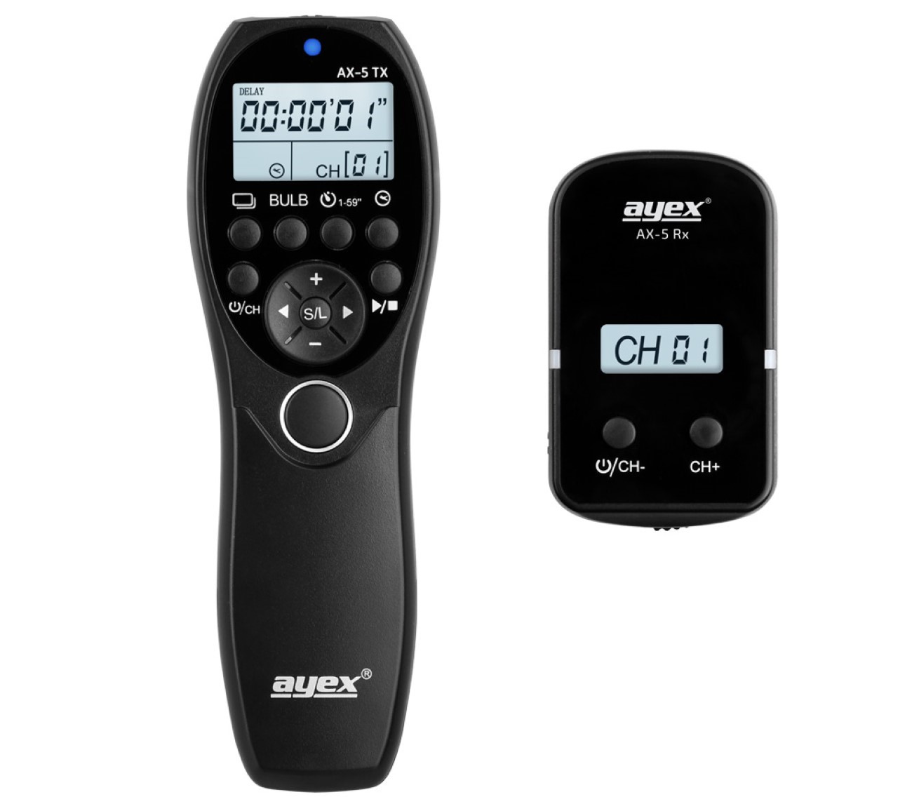 Funk Timer Fernauslöser AX-5 3,5mm Serie Bulb Delay Fokussieren