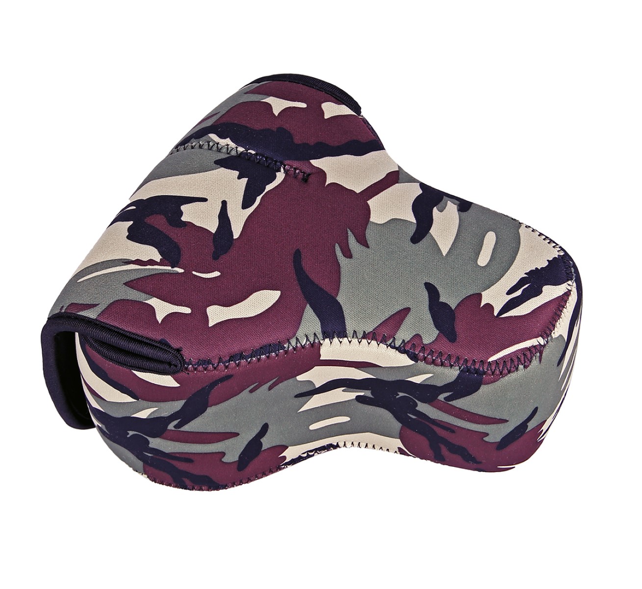 Neopren-Tasche Schutzhülle für Kamera mit Objektiv, Camouflage (Größe S/M/L)