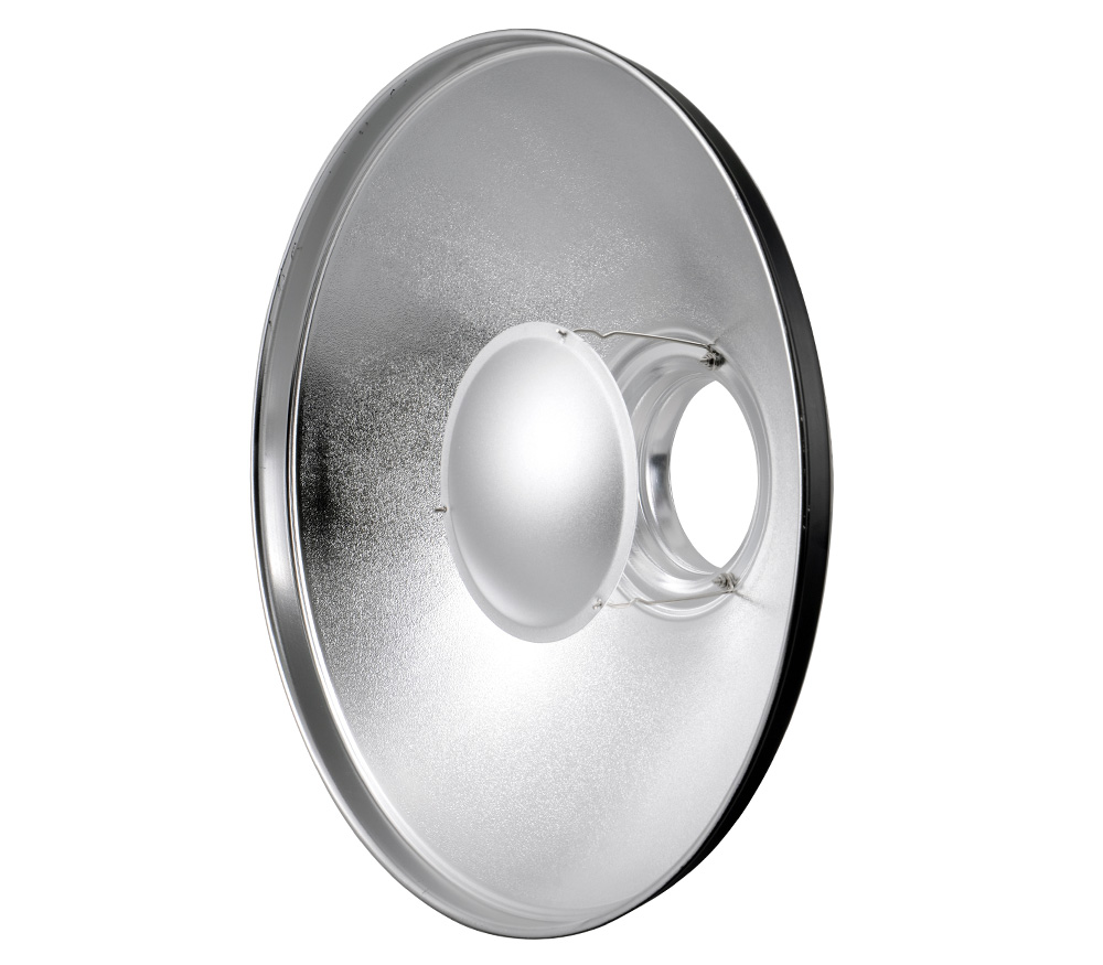 ayex Beauty Dish Lichtformer für Bowens, 42cm mit Wabenvorsatz und Diffusor