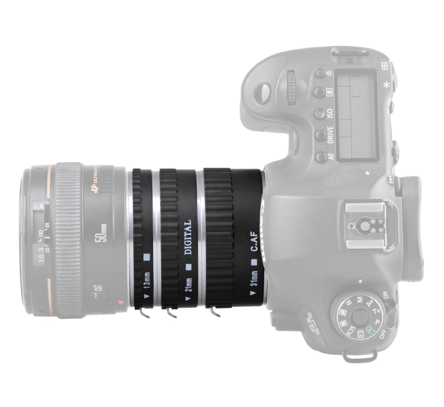 Automatik Makro-Zwischenringe Set für Canon EOS Kameras