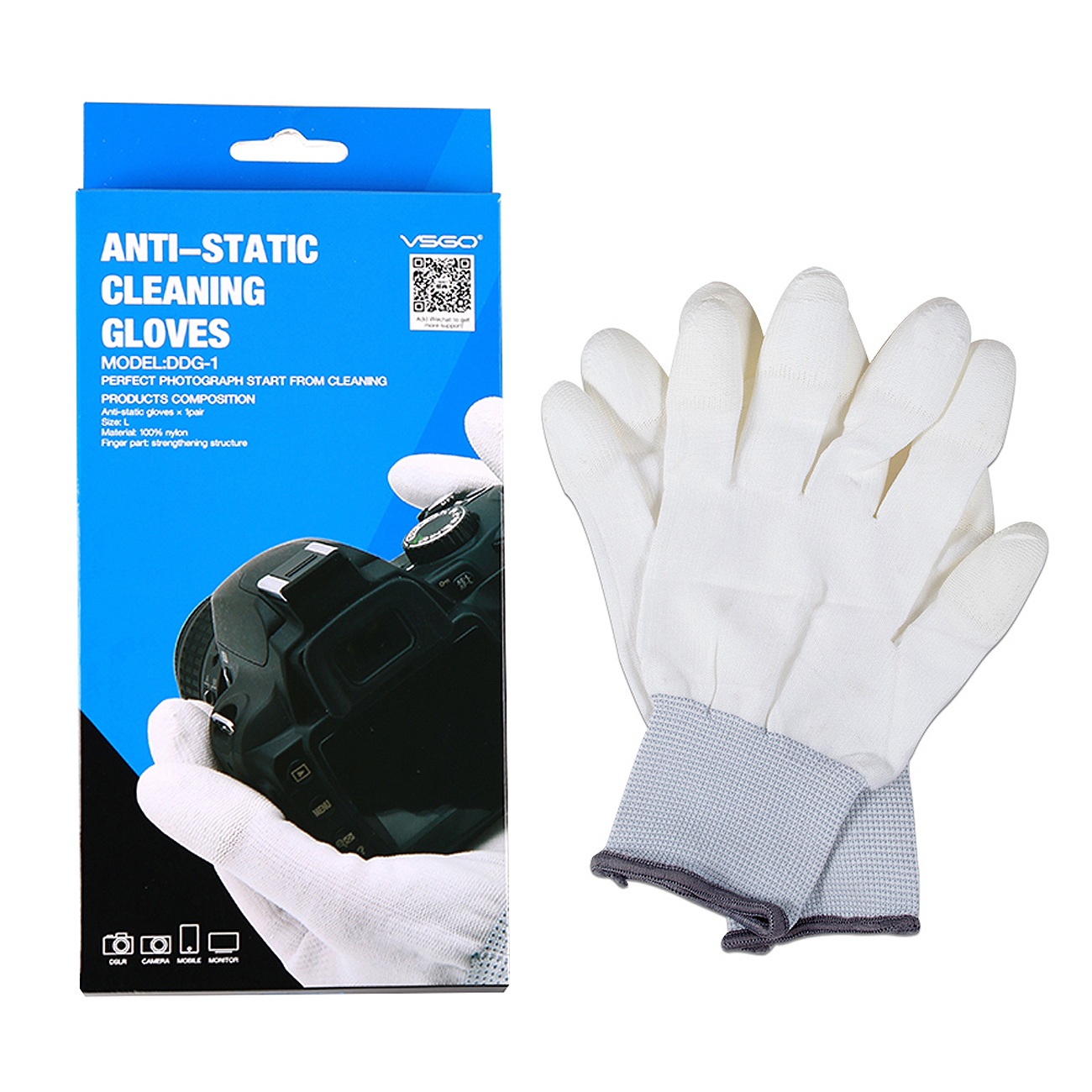 Professional Camera Cleaning Gloves Anti-Static for Camera and Sensor Cleaning für Kamerar