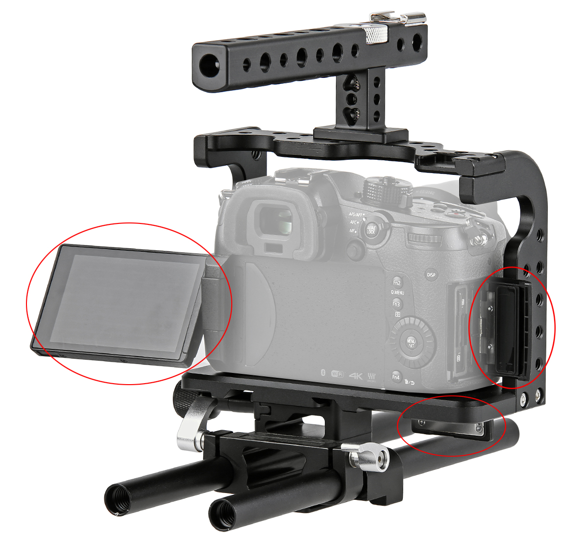 ayex Kamera Cage C7 für Panasonic Lumix DMC-GH5