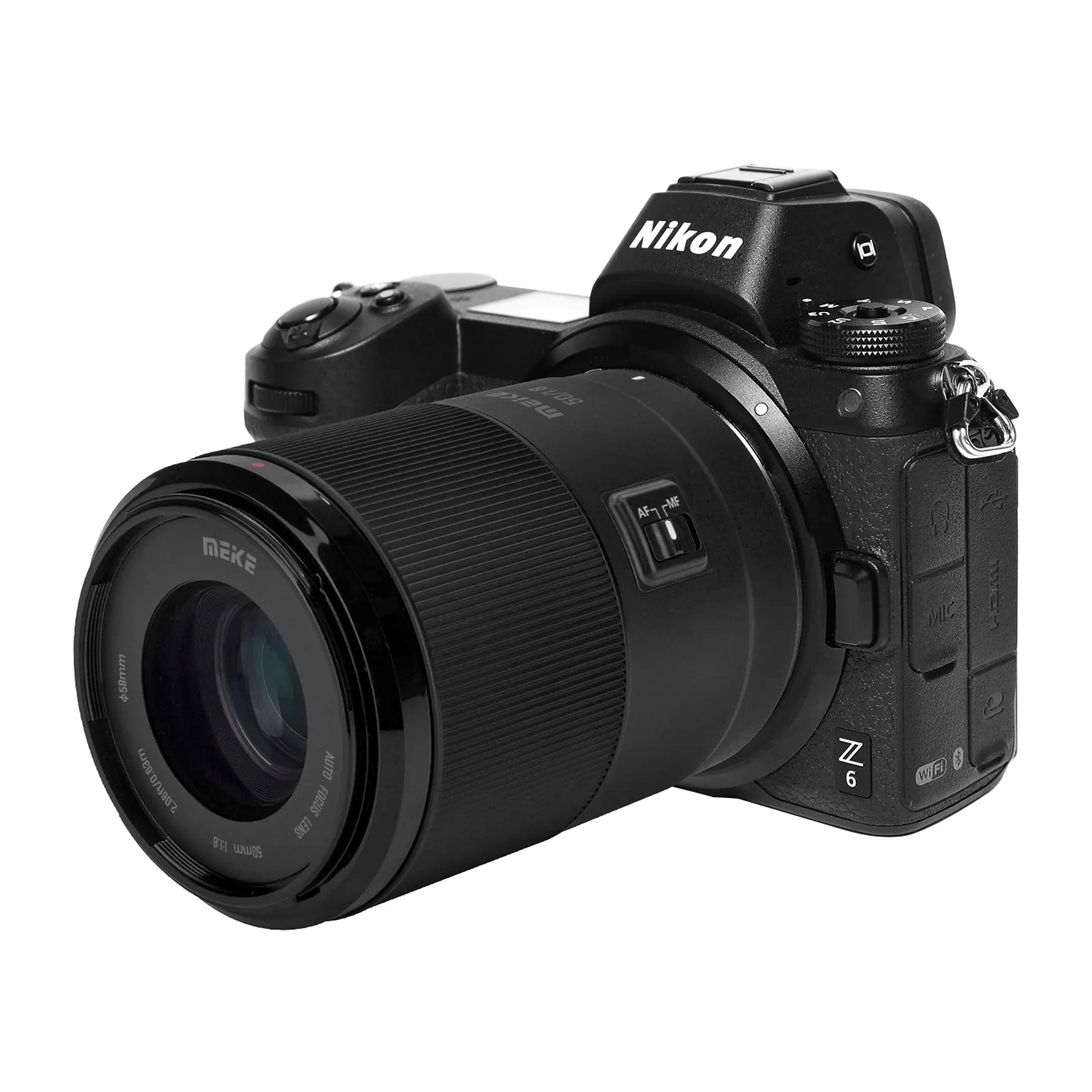 Meike 50mm F1.8 AF STM Vollformat Objektiv AF Festbrennweite Portrait für Nikon Z-Mount Kameras Meike 50mm F1.8 AF STM Vollformat Objektiv AF Festbrennweite Portrait für Nikon Z-Mount Kameras