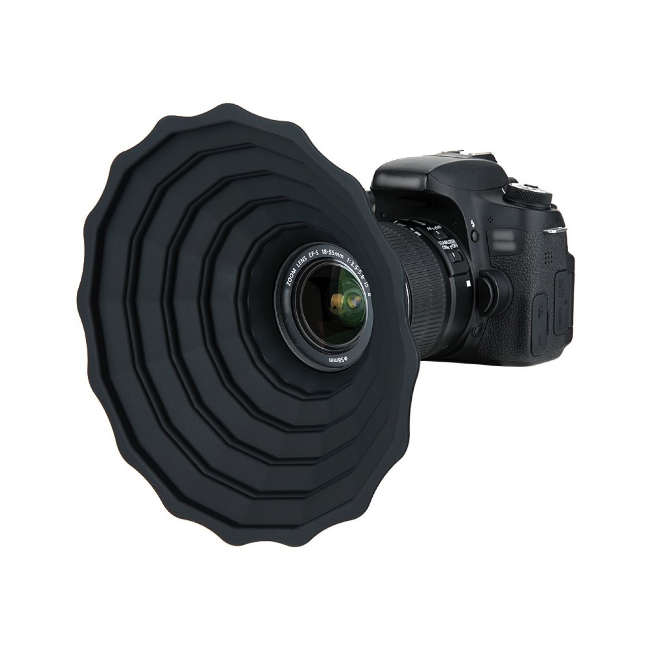 Objektivblende faltbar Silikon Lens Hood LH-ARS Gegenlichtblende
