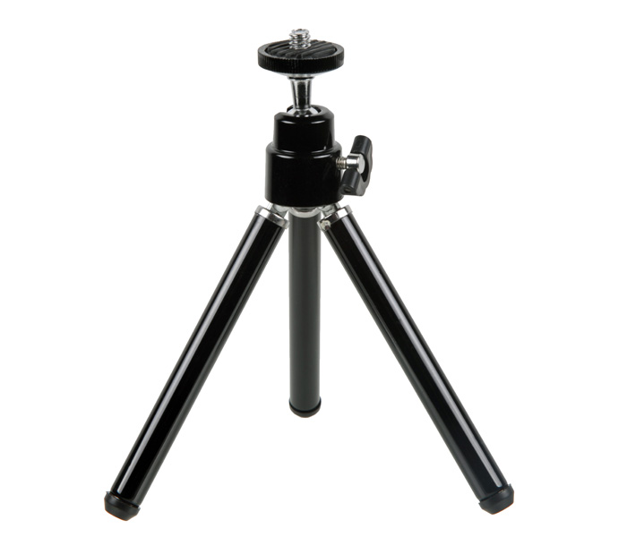 Mini Stativ für Digitalkameras, schwarz