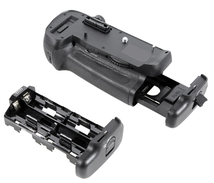 Meike Batteriegriff für Nikon D800 Akkugriff Hochformat-Batteriegriff wie MB-D12