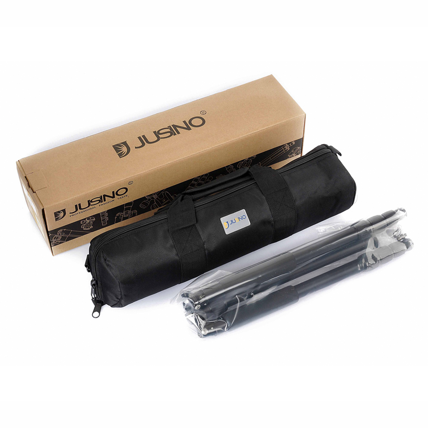Traveller Stativset Tripod/Monopod JUSINO TK-254 mit robustem Kugelkopf BS-40 Traveller Stativset Tripod/Monopod JUSINO TK-254 mit robustem Kugelkopf BS-40