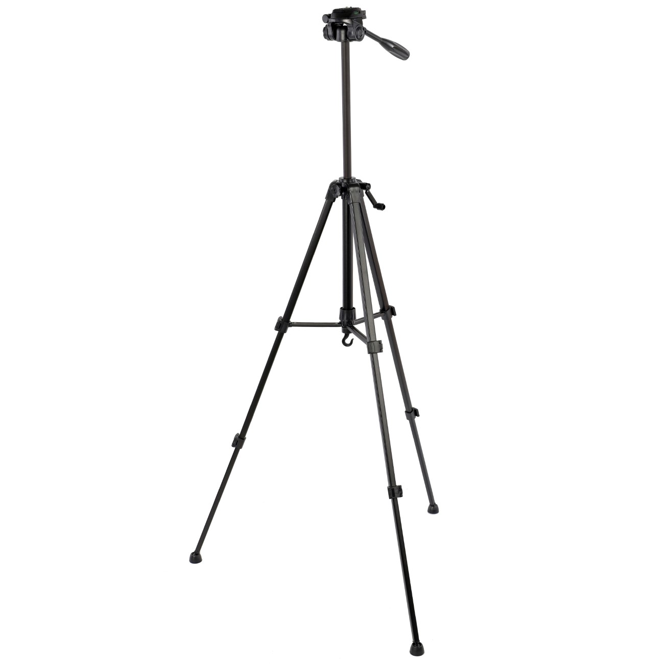 ayex Kamerastativ mit 3-Wege-Kopf höhenverstellbar bis 163 cm leicht & stabil bis 5 kg