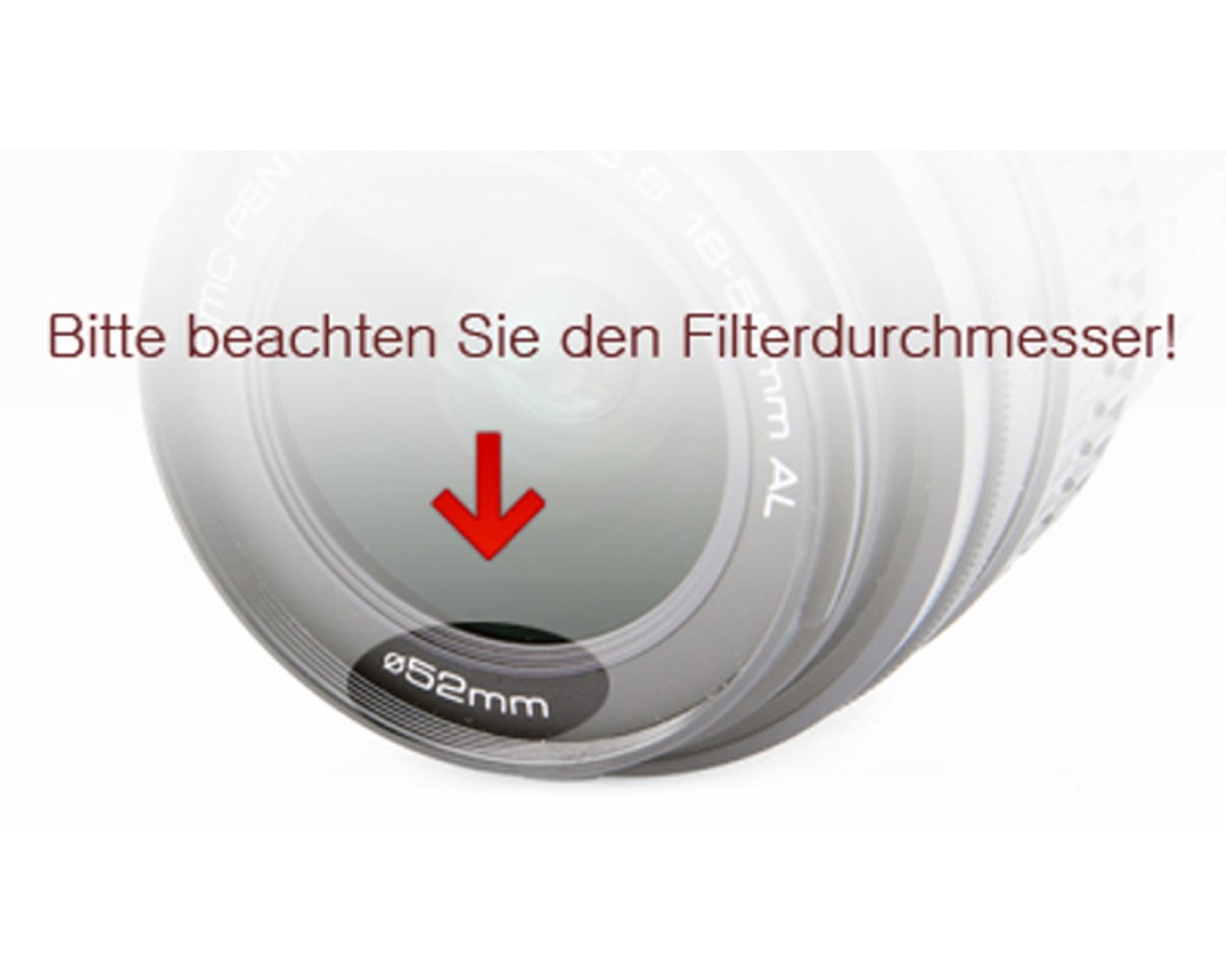 Graufilter ND8 Filter 58mm ND-8