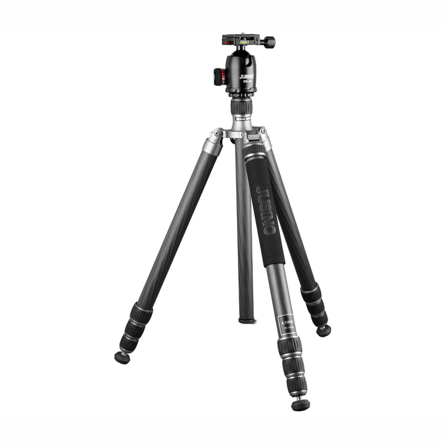 Profi Traveller Tripod Stativ JUSINO TK-324 mit Stativkopf BH-68