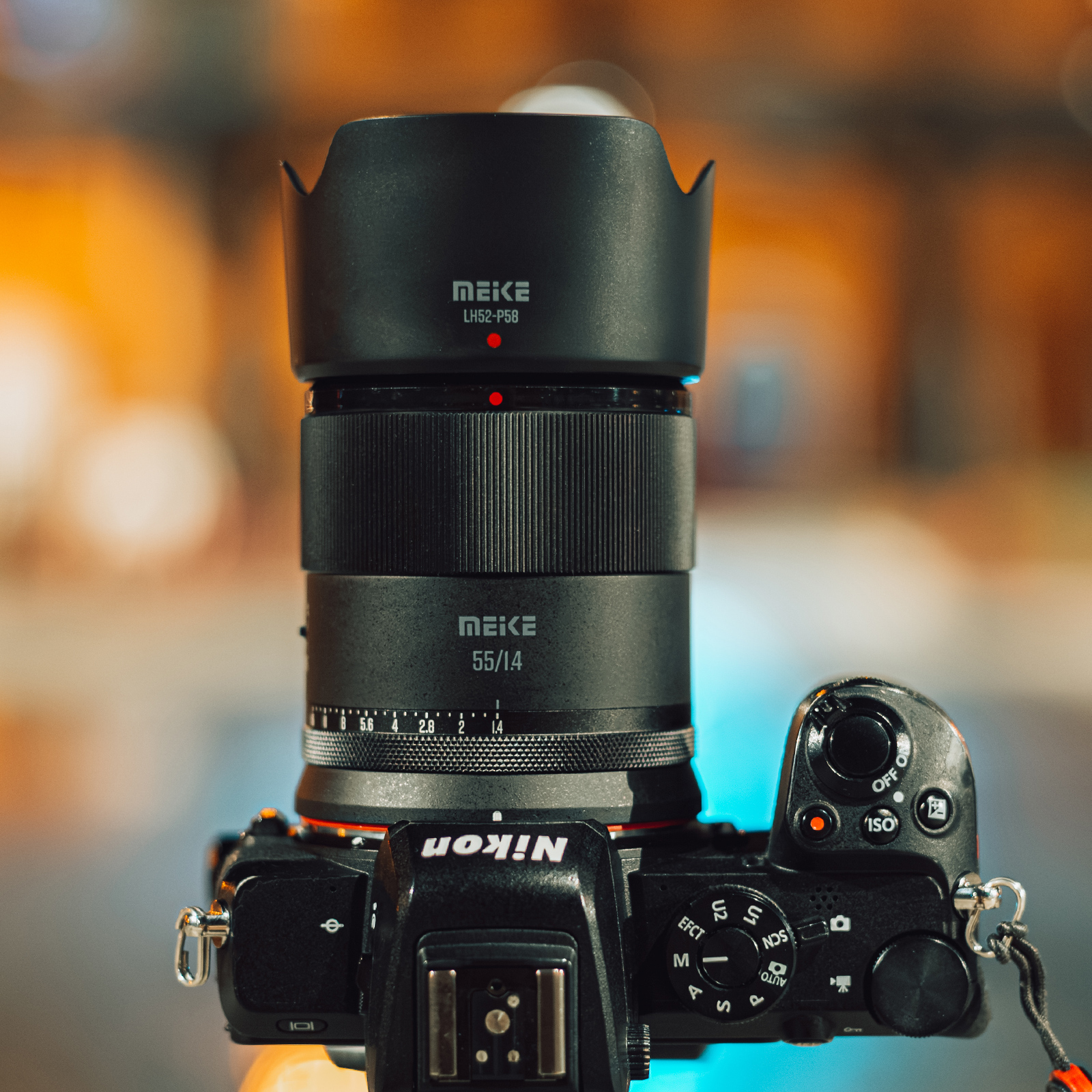 Meike 55mm F1.4 AF STM Aps-C Autofokus Objektiv für Nikon Z-Mount Kameras Meike 55mm F1.4 AF STM Aps-C Autofokus Objektiv für Sony E-Mount Kameras