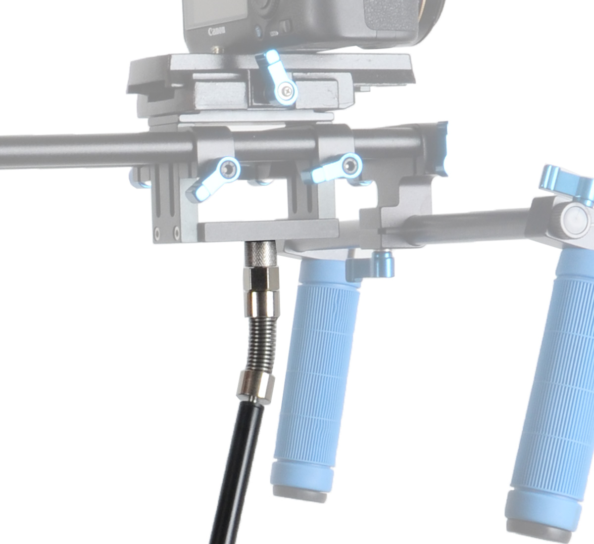 ayex Rig Support Arm, gefederte Rig-Stütze mit Gurt