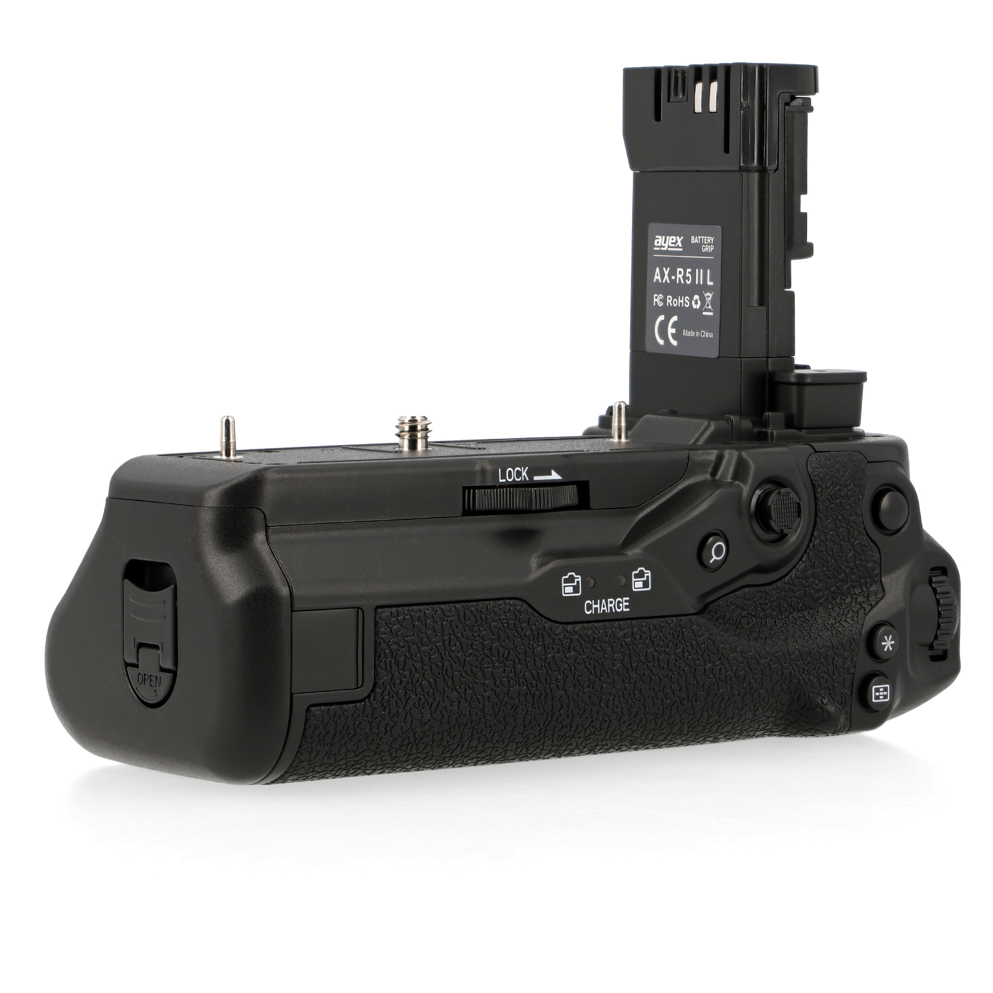Batteriegriff für Canon R5 II ersetzt BG-R20 mit Timer-Fernauslöser Hochformatgriff