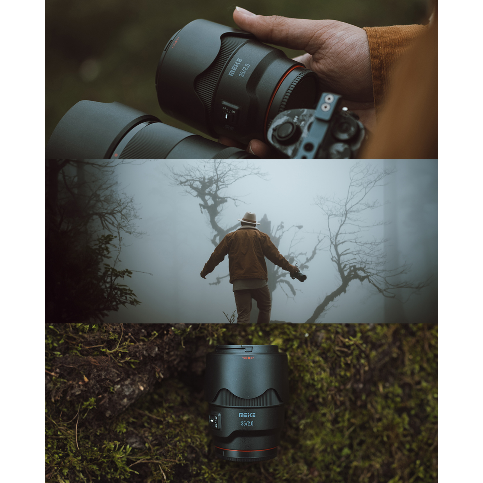Meike 35mm F2.0 AF STM Autofokus Vollformat Objektiv Kompatibel mit Sony E Mount Kameras Meike 35mm F2.0 AF STM Autofokus Vollformat Objektiv Kompatibel mit Nikon Z Mount Kameras