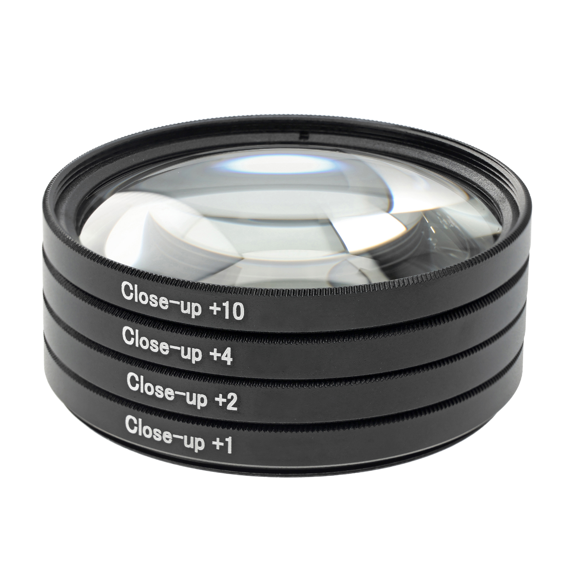 ayex Close up Makro Linsen Set 43mm
 - 4 teilig (+1, +2, +4, +10)