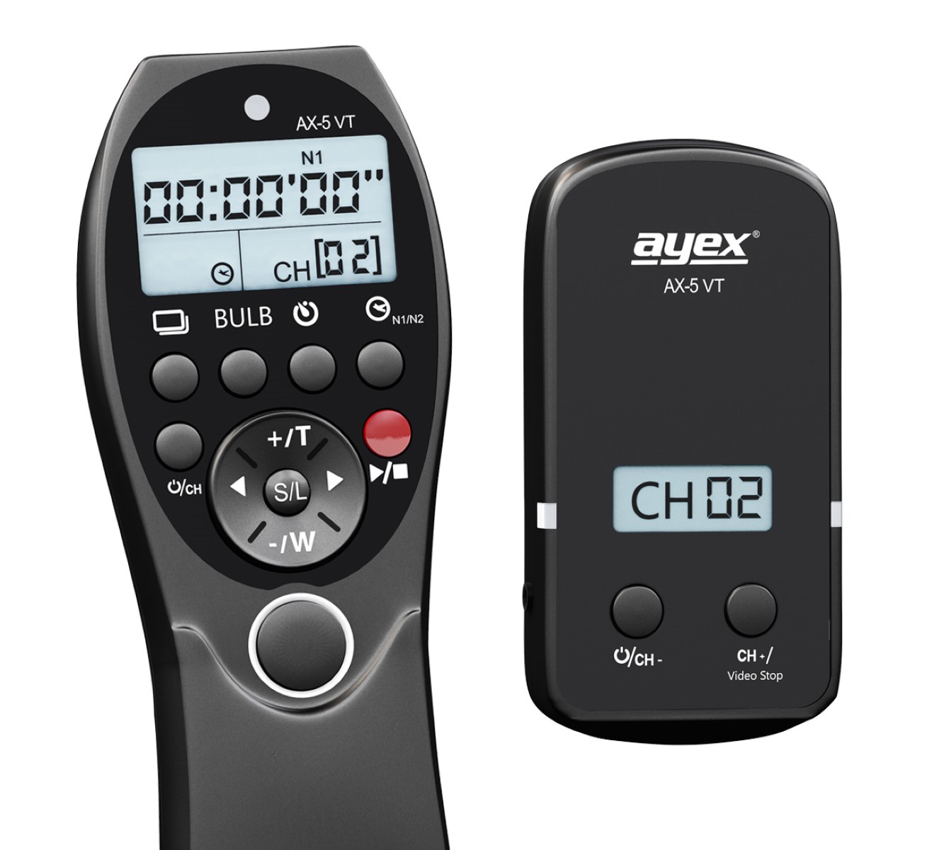 Foto & Video Timer Funk-Fernauslöser ayex AX-5 VT für Sony Kameras und Camcorder (S2)