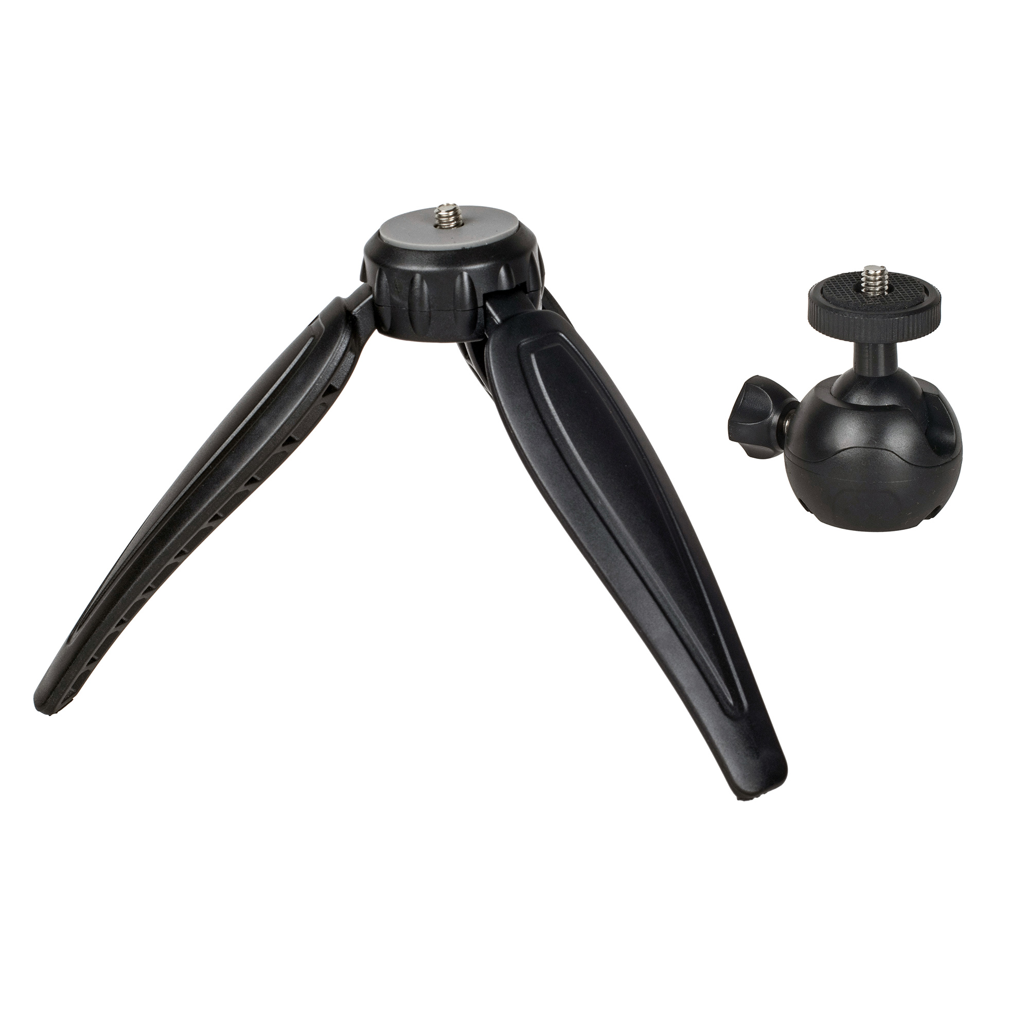 ayex flexibles Mini-Tripod mit Kugelkopf und 1/4 Zoll Adapter - Kompakt und Robust. Für perfekte verwacklungsfreie Aufnahmen - Bis 5 Kg belastbar