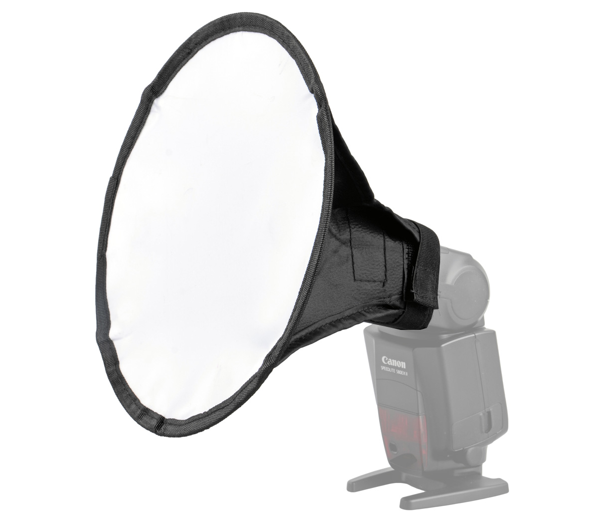 Blitz-Softbox für Systemblitze (20cm Ø, rund)