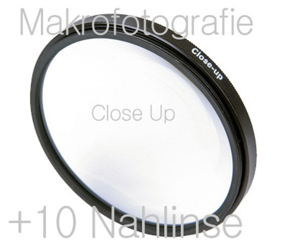 72mm Makro +10 Nahlinse Close Up