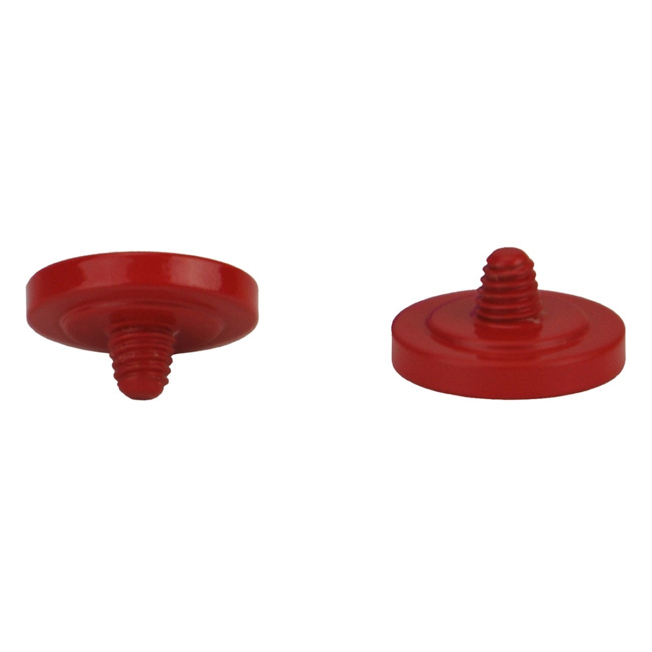 Deluxe Soft Release Button SRB Messing 11mm für stilvolle Kameras Rot