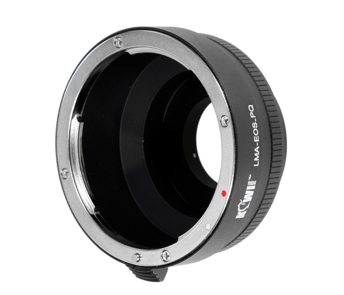 Objektivadapter für Canon EF Objektive an Pentax Q Kameras