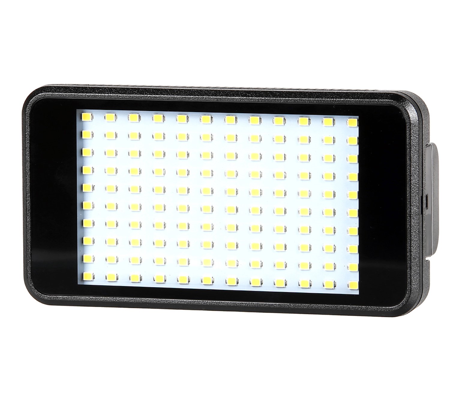 ayex LED light Videoleuchte mit 120 LEDs Inkl. Li-Ion Akku und Ladegerät