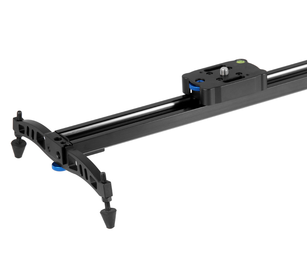 ayex Slider mit Kugellager, Videoschiene für DSLR und Camcorder Kamerafahrt 80cm