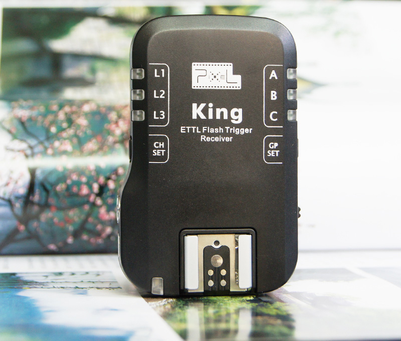 Pixel King Empfänger von e-TTL Blitzauslöser für Canon EOS, Zusatzempfänger