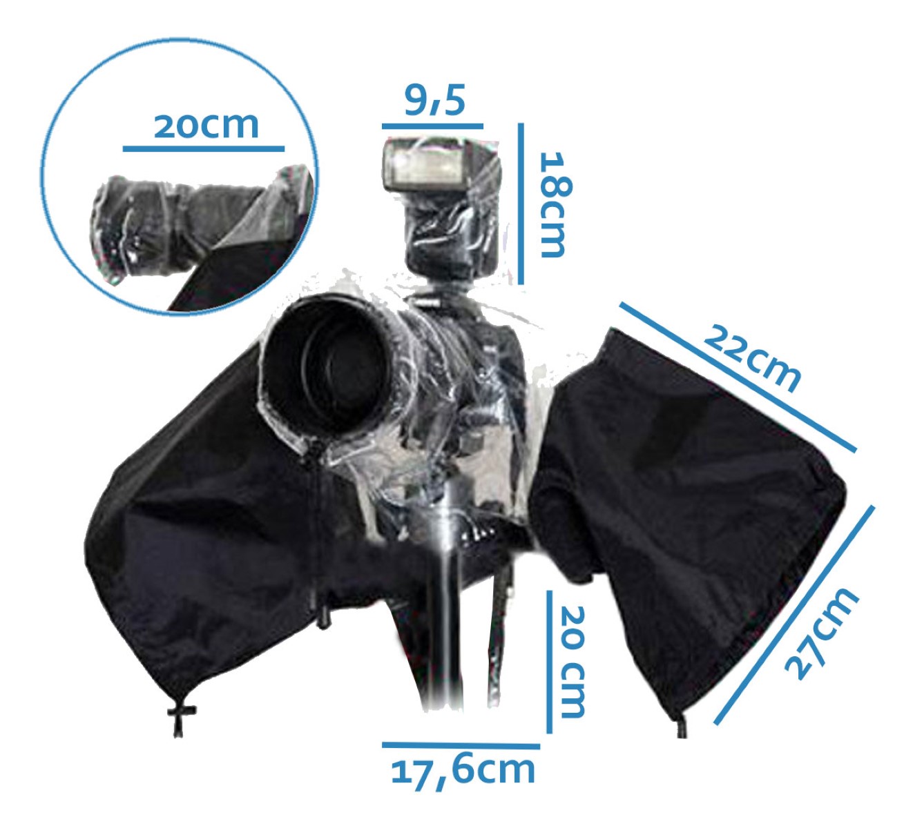 Regenschutzhülle SLR Kameras