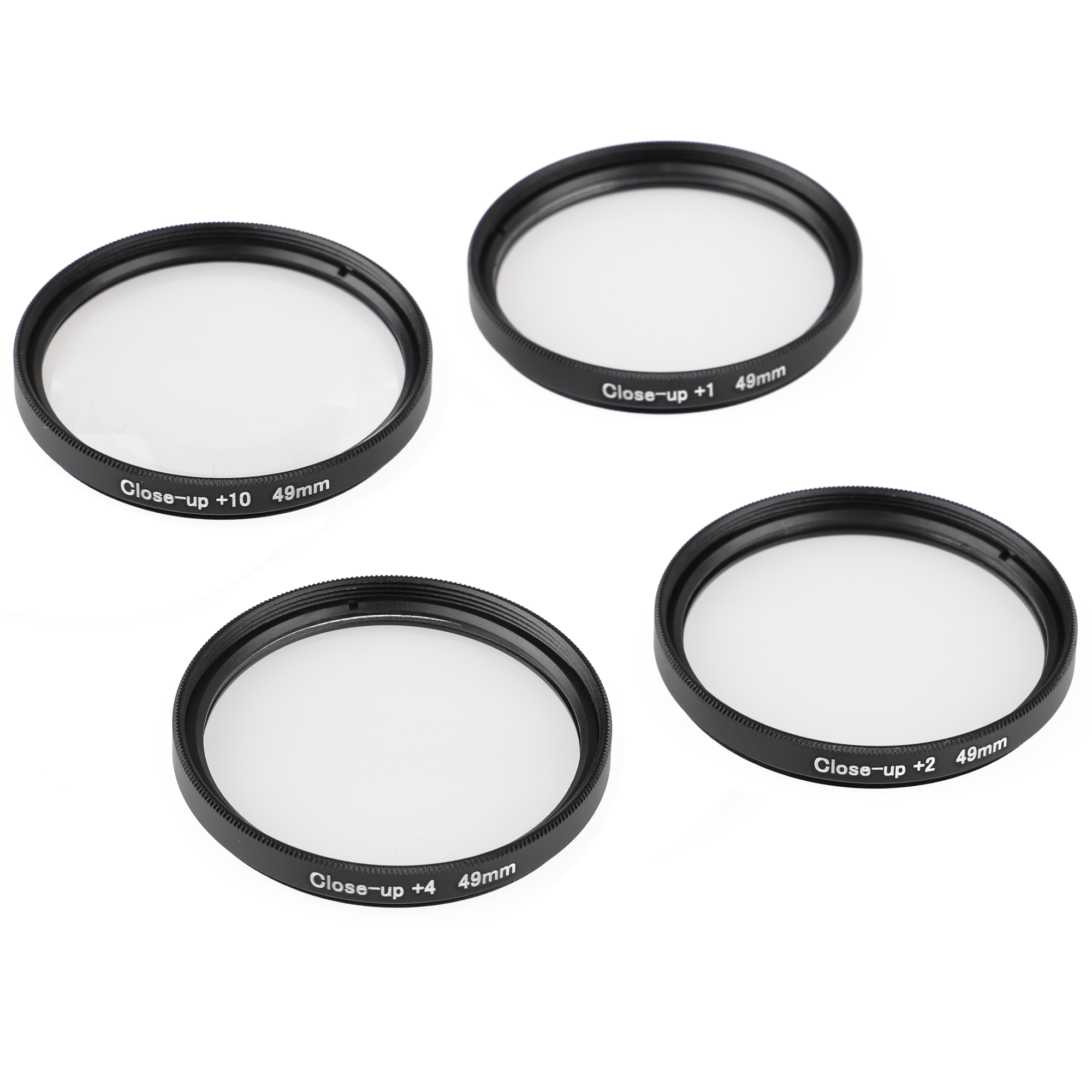 ayex Close up Makro Linsen Set 49mm
 - 4 teilig (+1, +2, +4, +10)