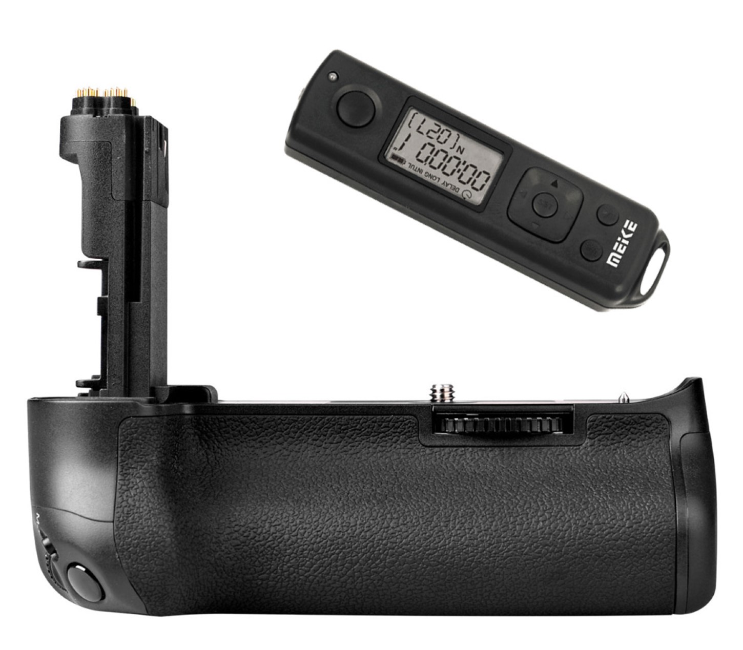 Meike Batteriegriff MK-5DSR mit Funk-Timer-Fernauslöser für Canon EOS 5DS R 5DS 5D Mark III