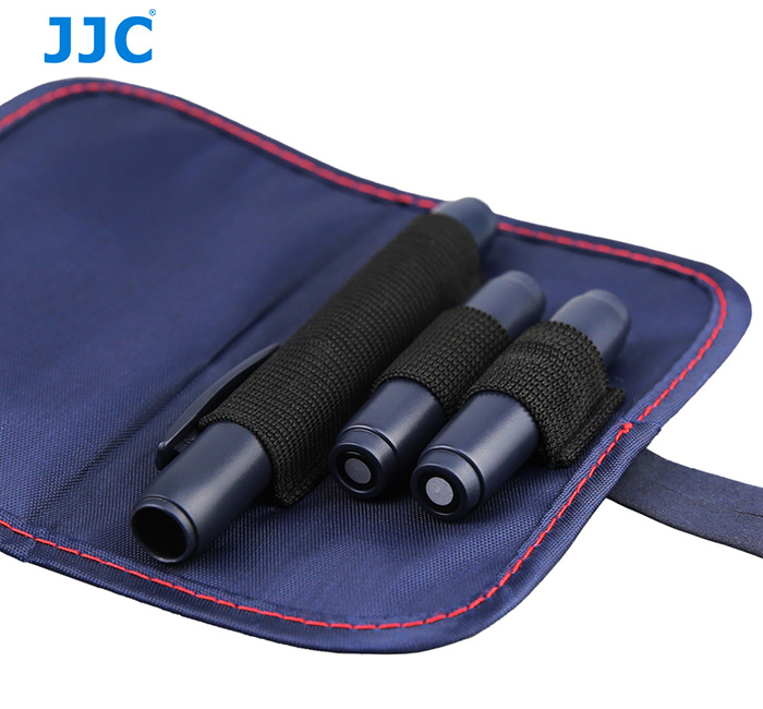 2in1-Reinigungsstift für Objektive, Filter und Kameradisplays, JJC Lens Cleaning Pen CL-P5II