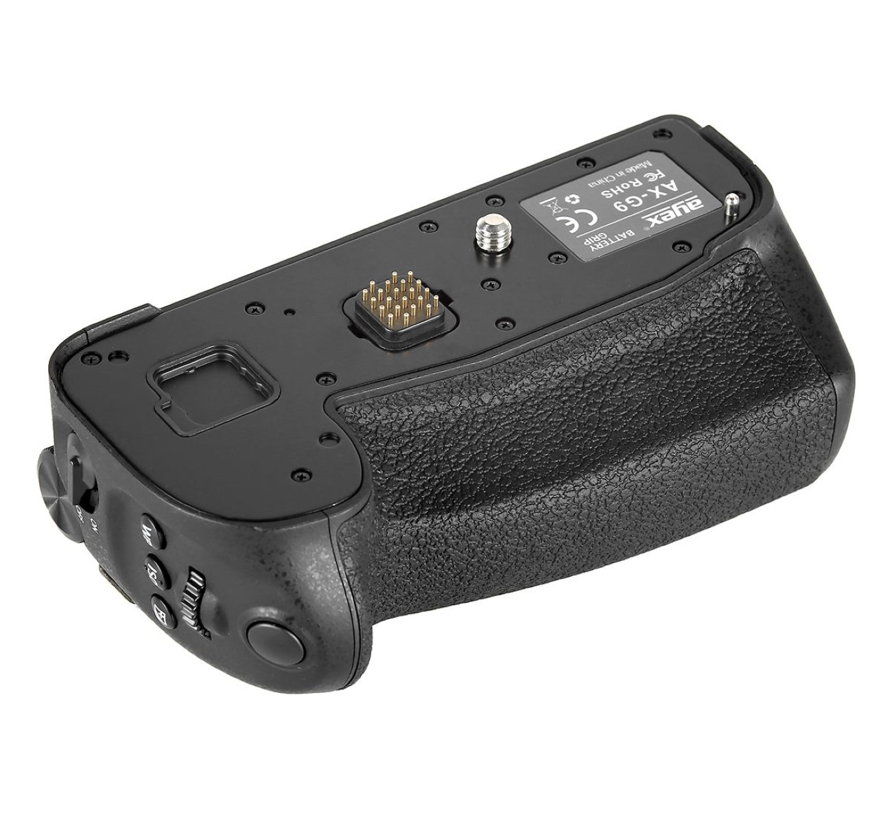 ayex Batteriegriff Set für Panasonic Lumix G9 + 2x BLF-19 Akkus + USB Dual Ladegerät