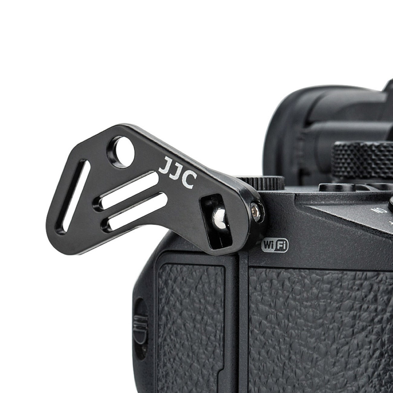 Handgelenkband für spiegellose Kameras aus weichem PU-Leder auch mit Batteriegriff nutzbar Handgelenkband für spiegellose Kameras aus weichem PU-Leder auch mit Batteriegriff nutzbar