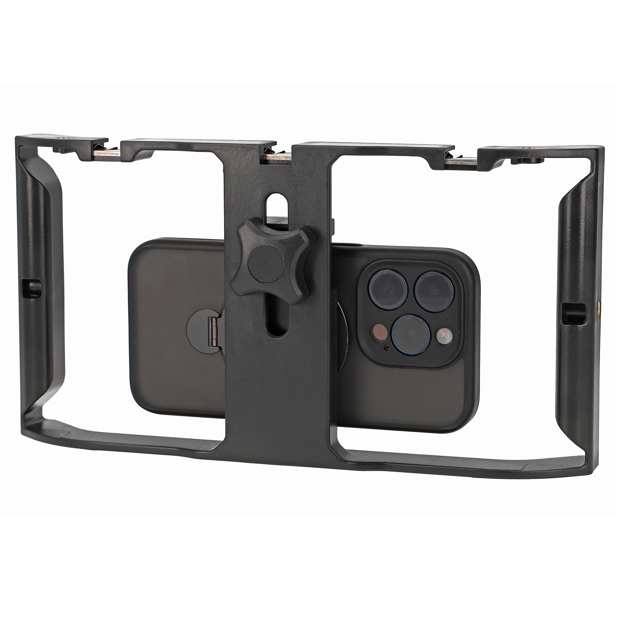 Smartphone Video Rig Stabilizer – Handyhalterung für stabile Videoaufnahmen & Vlogging