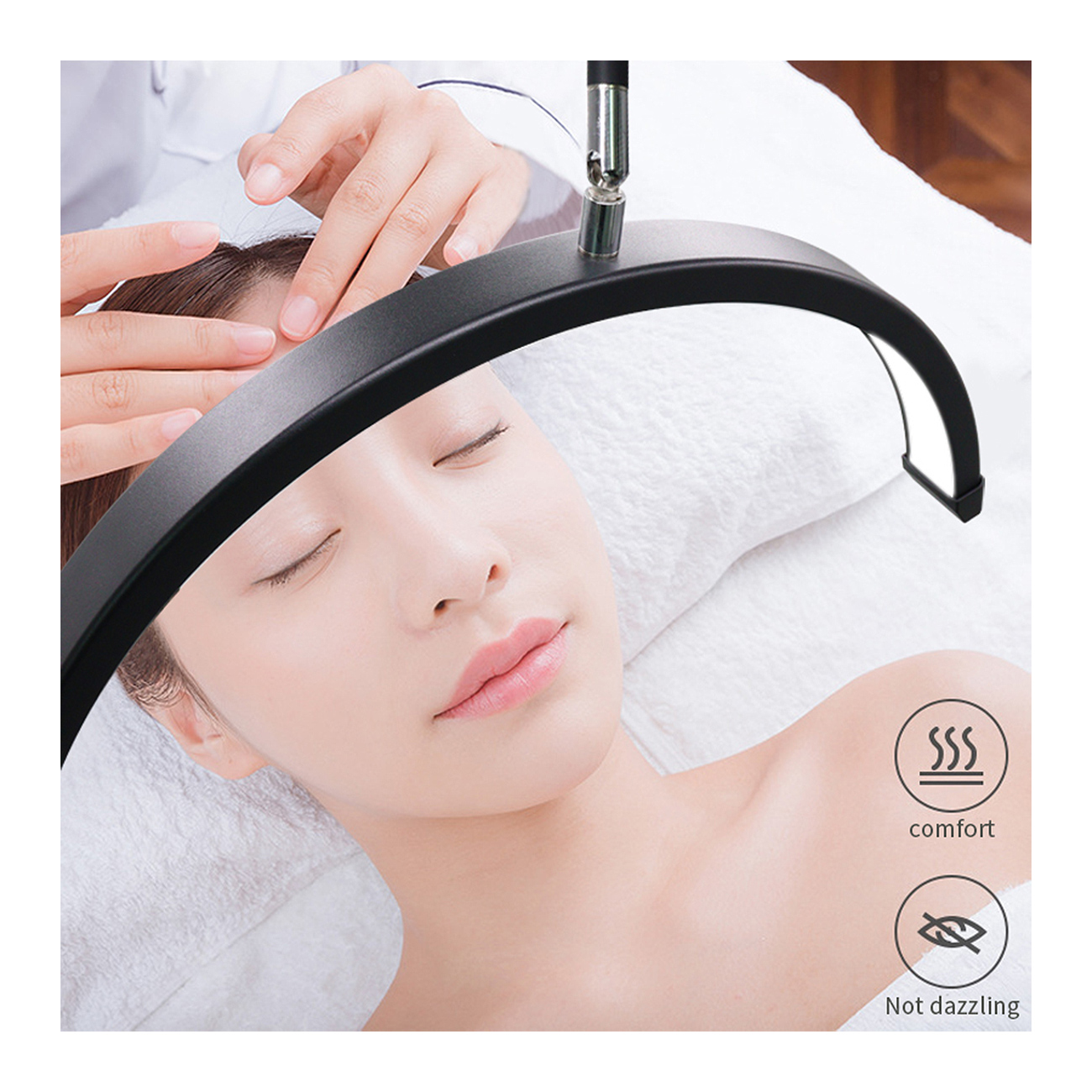 HD-P5_33.jpg LED Beauty Stehlampe – 36W, höhenverstellbar & dimmbar Weiß oder Schwarz