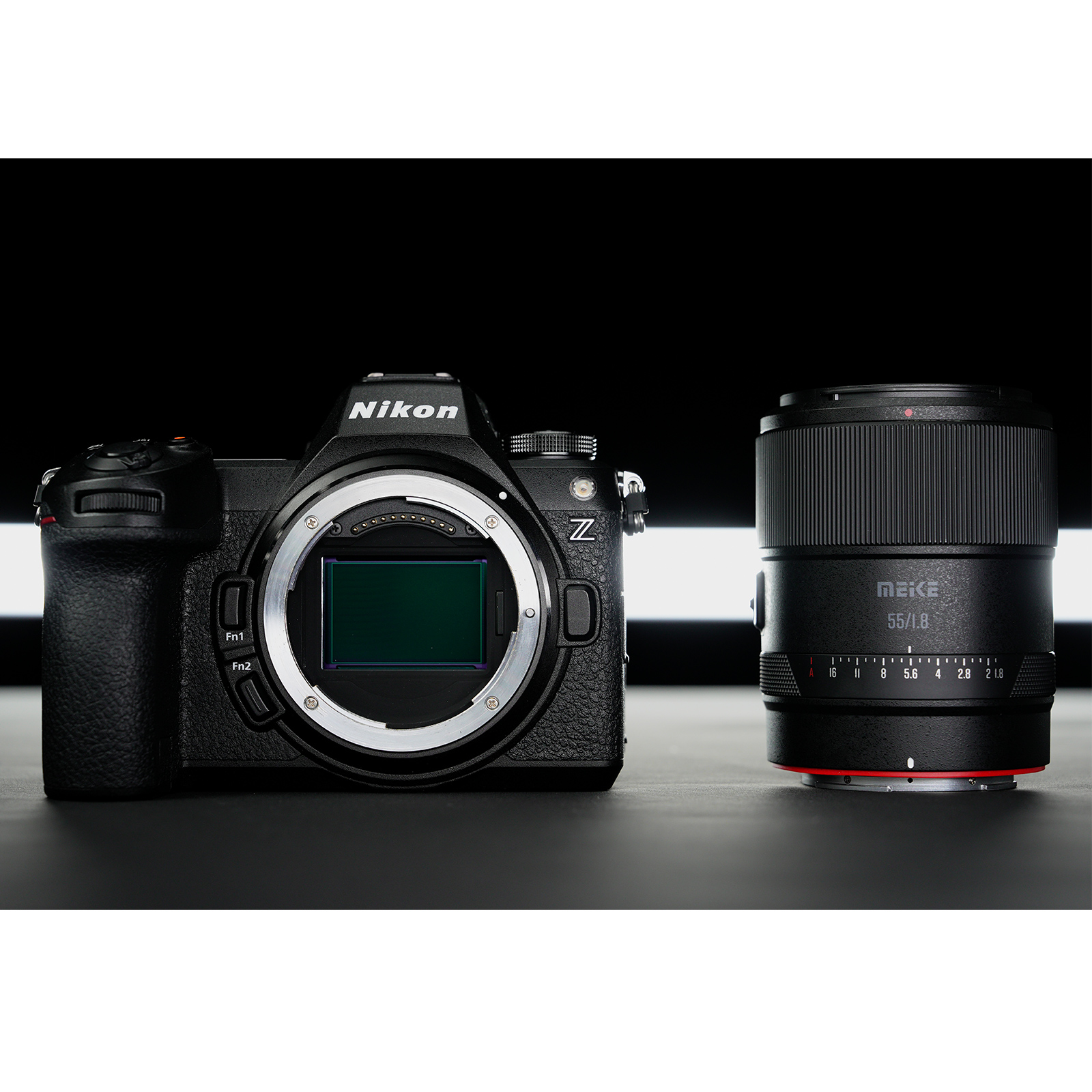 Meike 55 mm F1.8 AF Pro STM Autofokus Vollformat Ojektiv Portrait kompatibel mit Nikon Z Mount