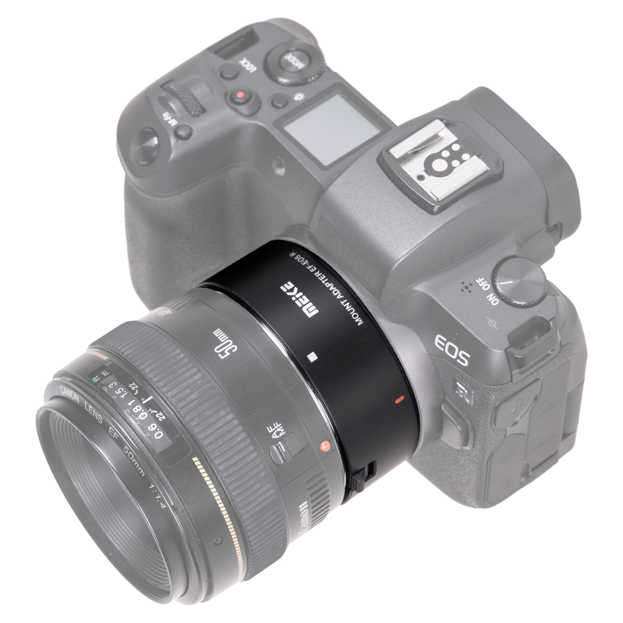 AF Autofokus Adapter Canon EF/EF-S Objektive an Canon EOS R Kamera (MK-EFTR-A)