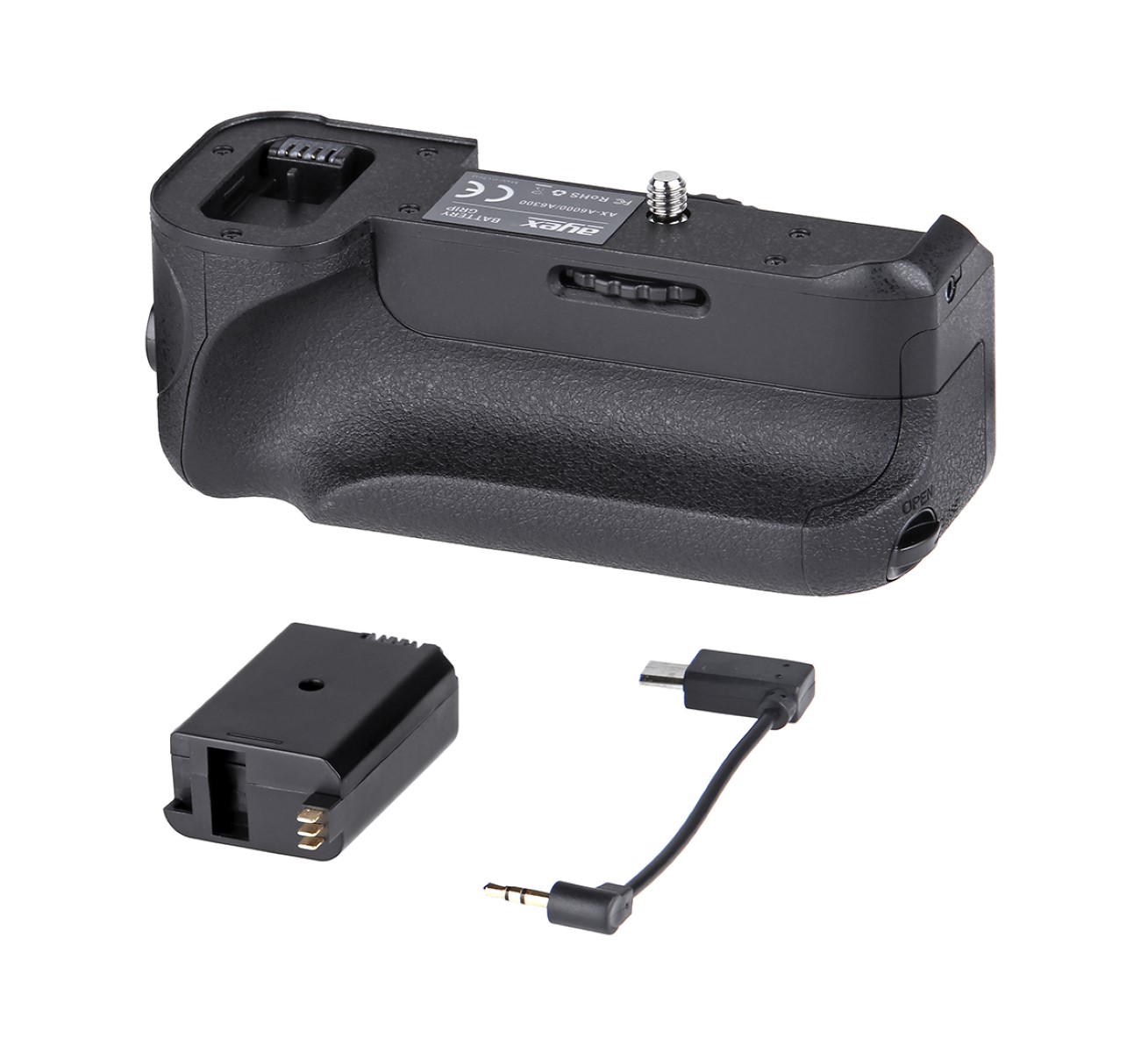 ayex Batteriegriff für Sony Alpha A6000 A6300 ersetzt VG-A6300 Akkugriff optimal zum fotografieren