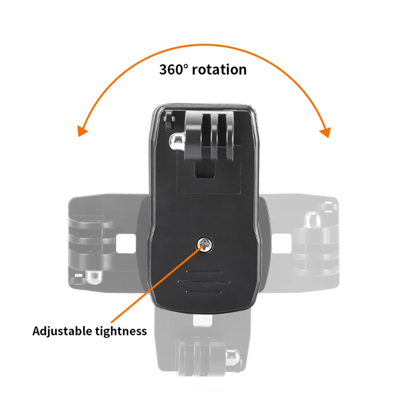 Clip Mount Halterung für Actioncams kompatibel für GoPro DJI Osmo Insta360 etc.