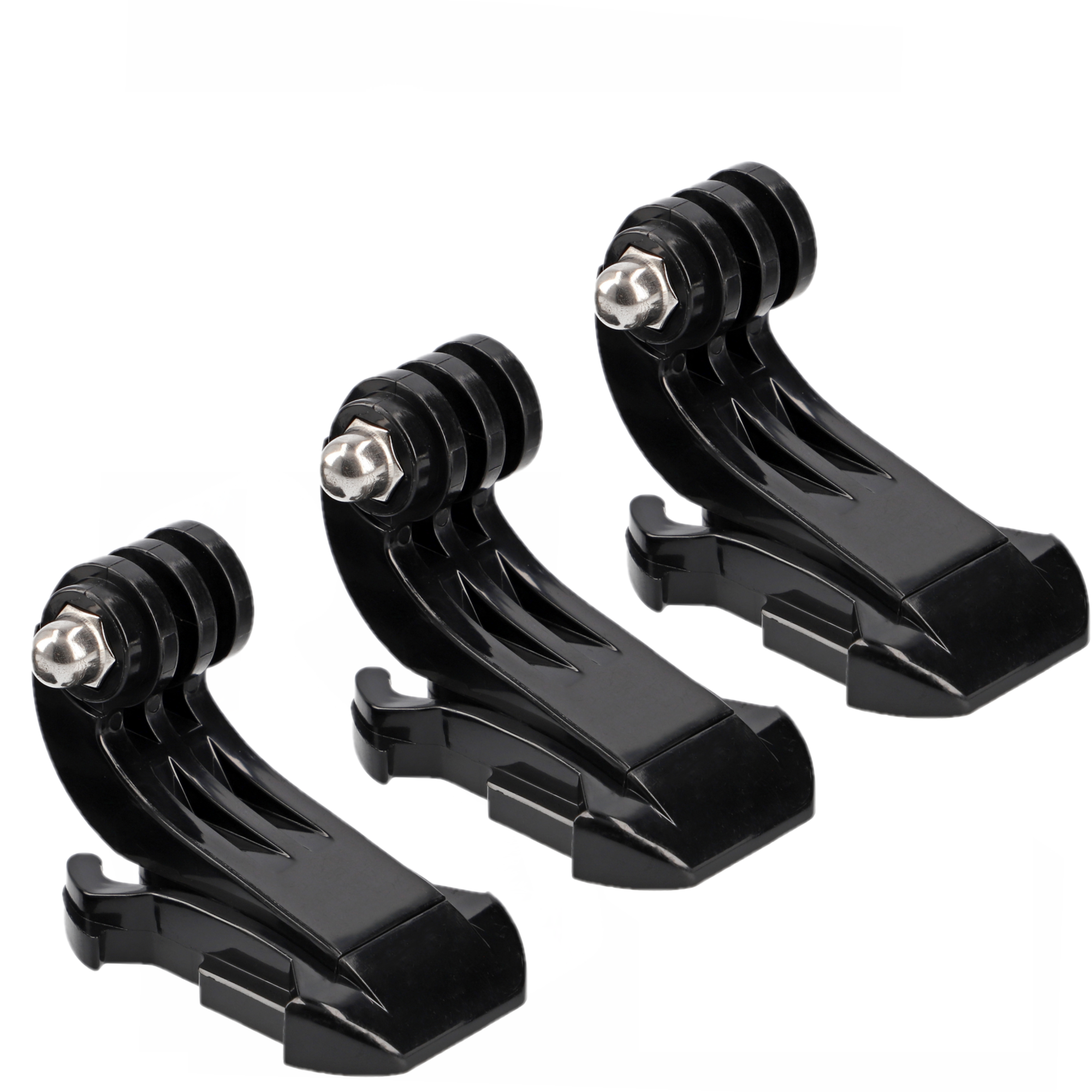 J-Hook Buckle Mount 3 Stück Schnellwechselhalterung für GoPro & andere Action-Cams