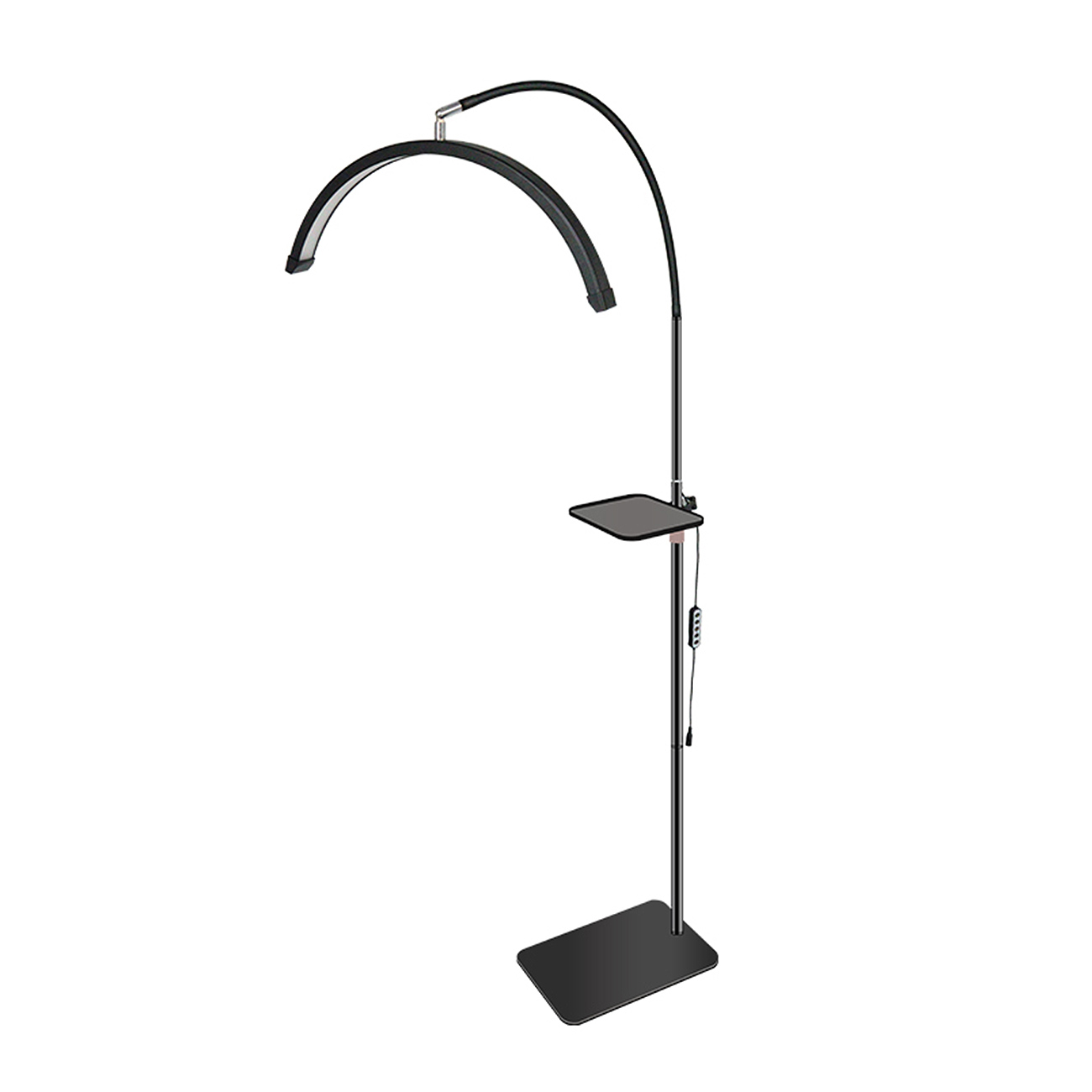 HD-P5_23.jpg LED Beauty Stehlampe – 36W, höhenverstellbar & dimmbar Weiß oder Schwarz