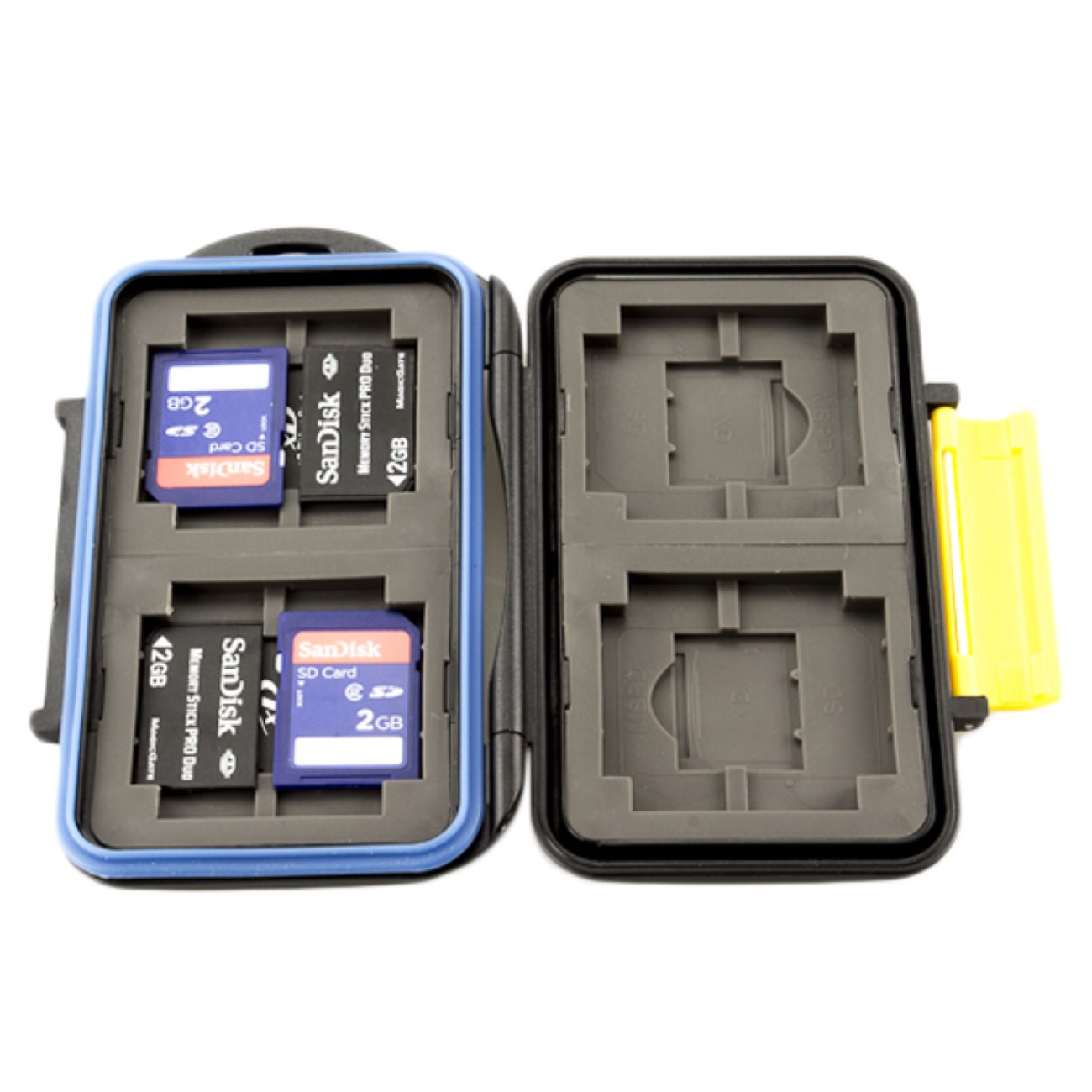 Speicherkarten Schutzbox Memory Card Case für CF-, XD-, SD-, MS Pro Duo-Karten (MC-3)