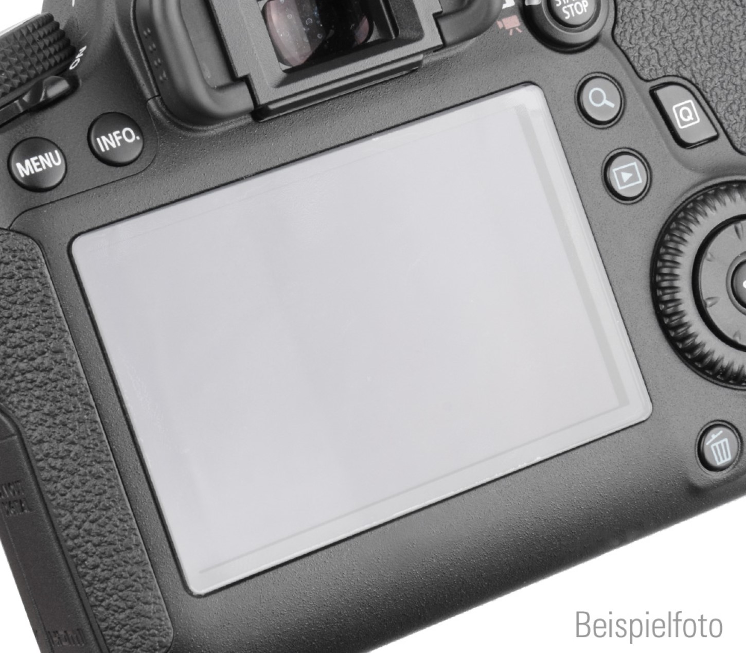 ayex Displayschutz für Canon EOS 650D, Selbsthaftendes Echtglas