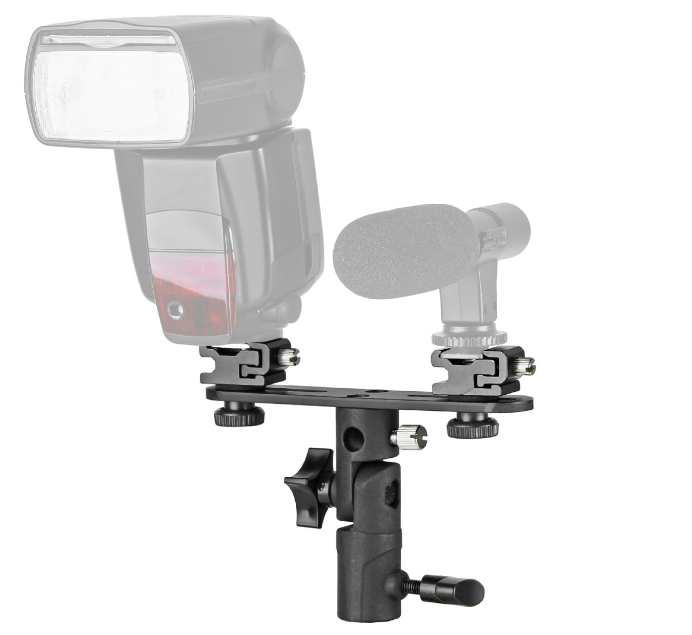 Double flash holder Screen prong with spigot and thread connection LS-31