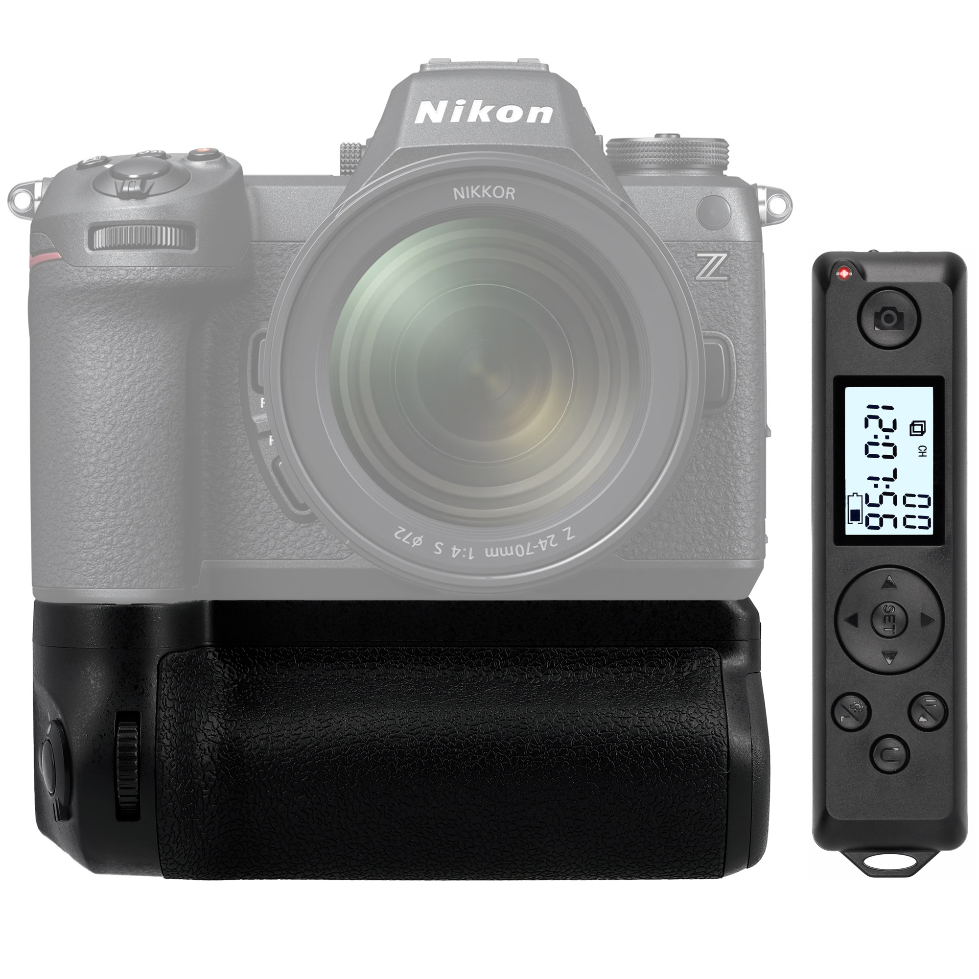 Batteriegriff für Nikon Z6 III Z5 II ersetzt MB-N14 mit Timer-Fernauslöser Multifunktions Handgriff