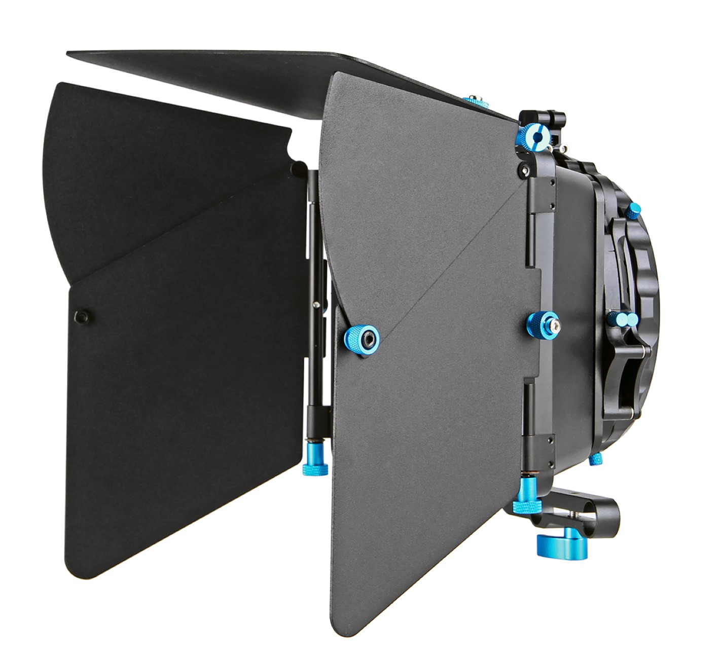 ayex M2 Matte Box, Video-Sonnenblende mit Filtereinsätzen und Schwenkarm für 15mm DSLR Rig Systeme