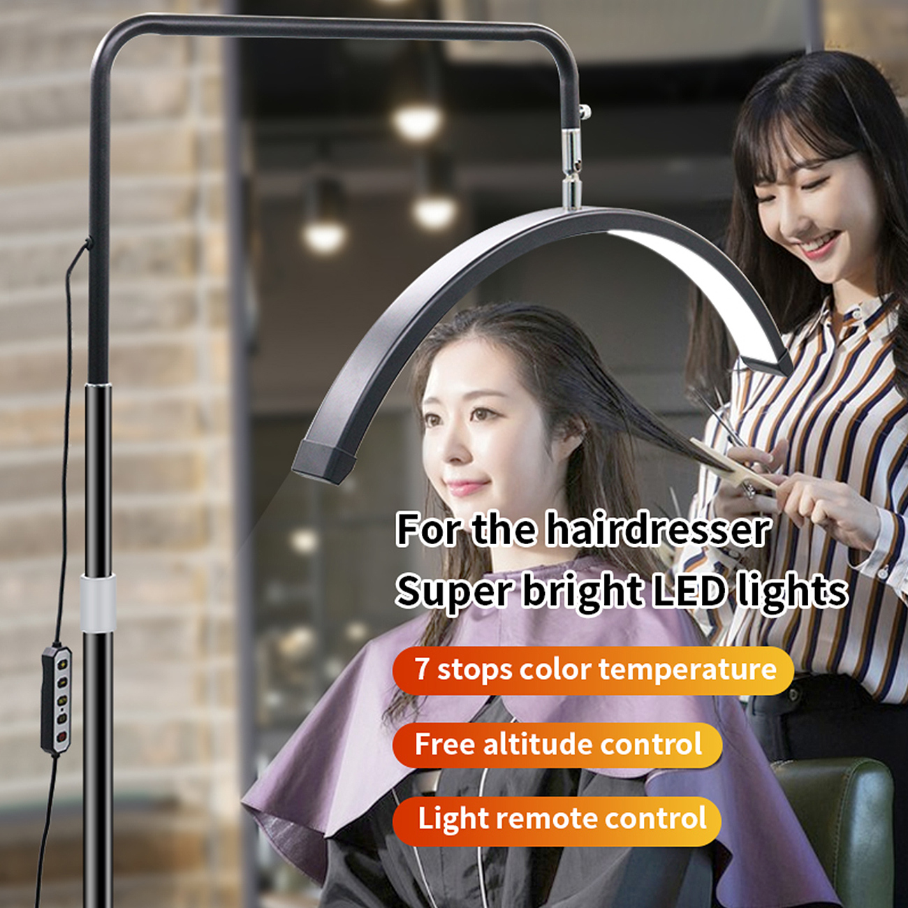 24 Zoll LED Beauty Standleuchte für professionelle Anwendungen Beauty-Leuchte HD-M6X