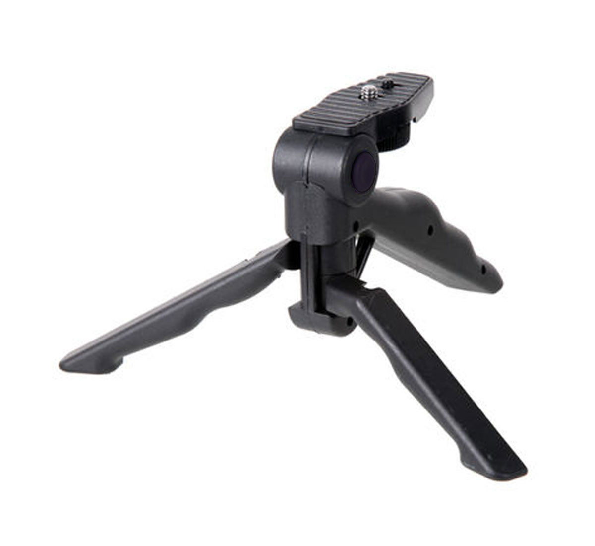 Tischstativ Mini-Stativ mit Griff-Funktion für Kamera & Blitzgerät